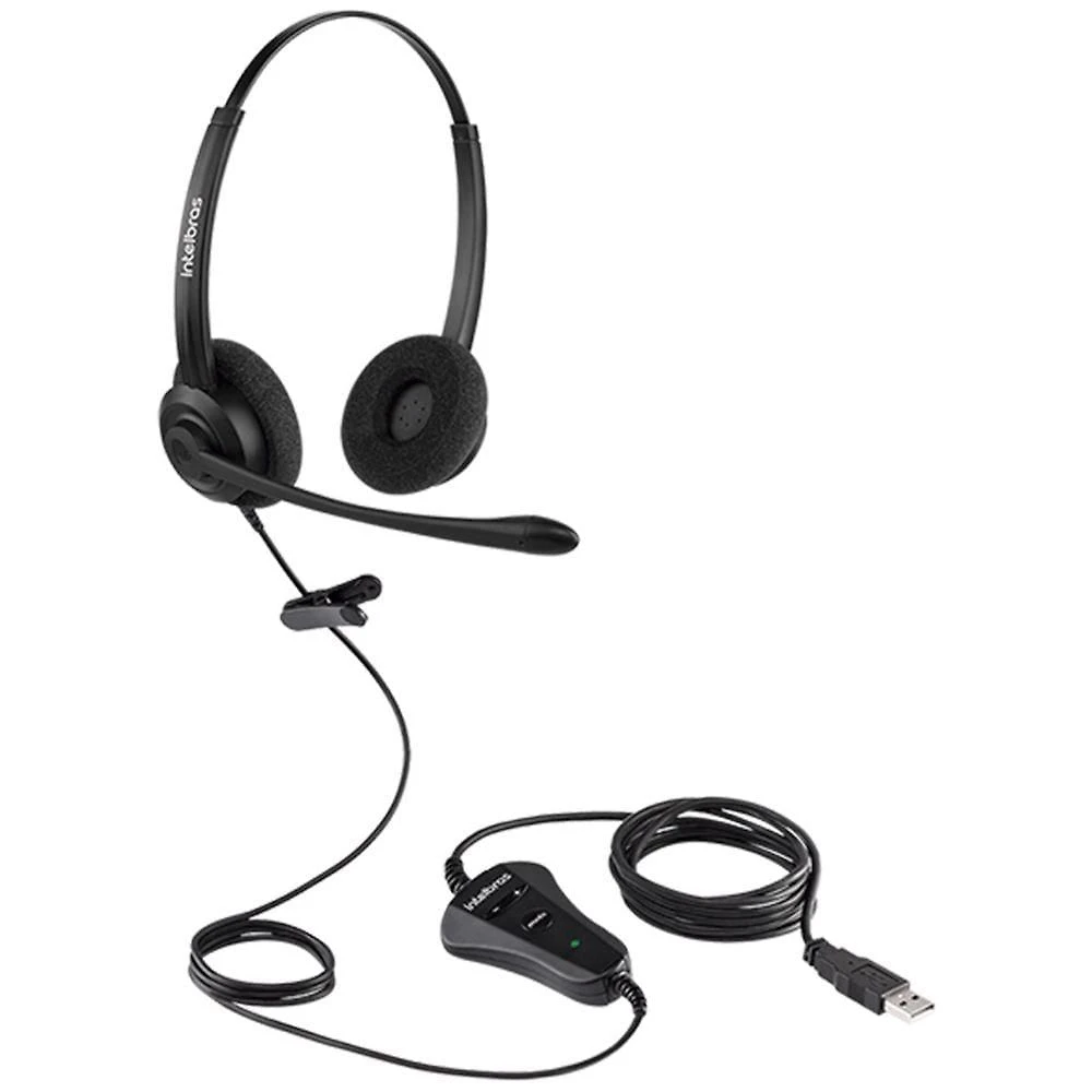 Headset Biauricular Chs 60B Usb