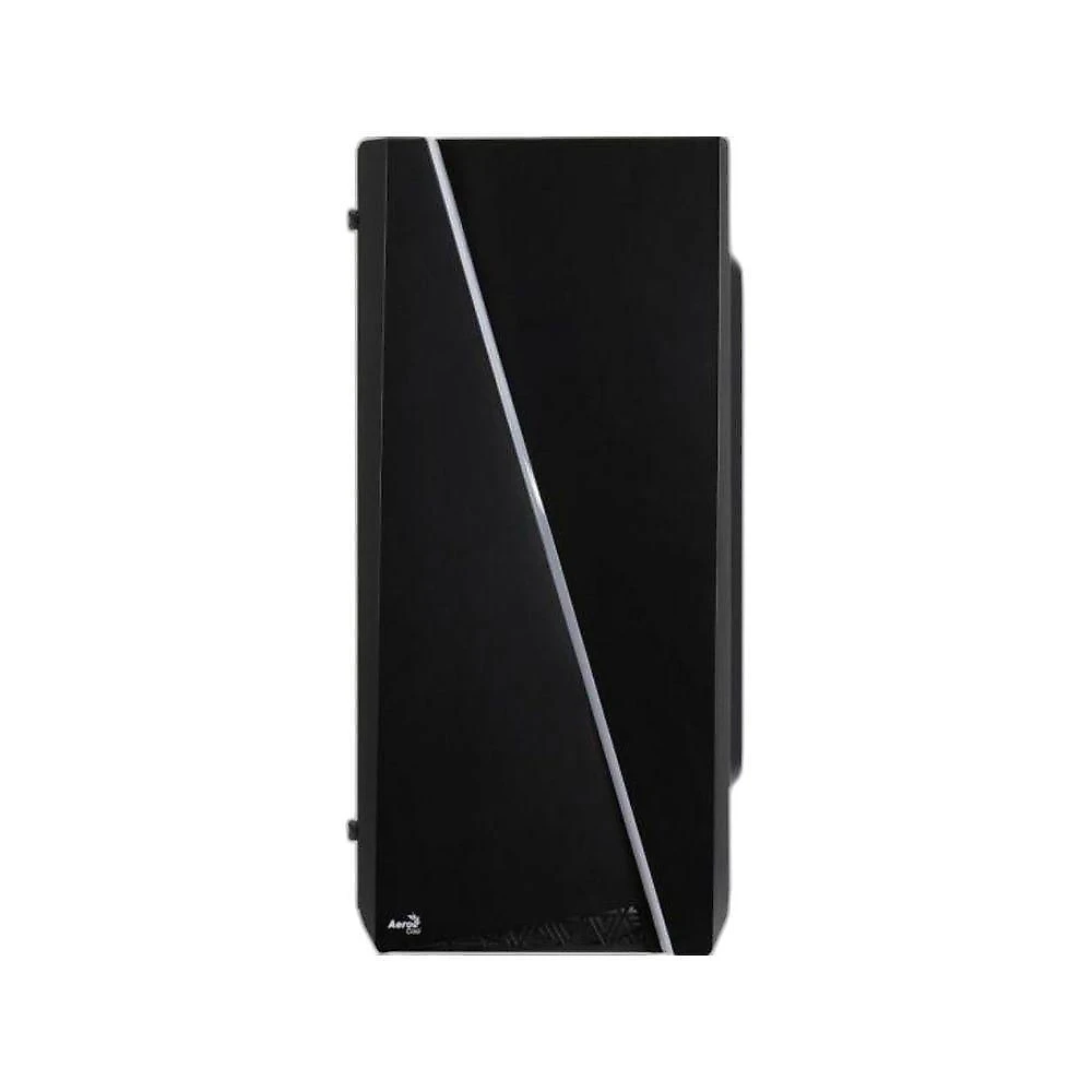 Gabinete Gamer Aerocool Mini Cylon Preto RGB Lateral Micro ATX