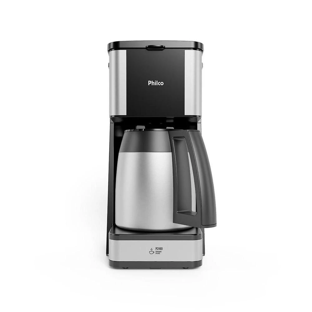 Cafeteira Philco 40 cafezinhos 1,6L Jarra em Inox PCF40D 110V