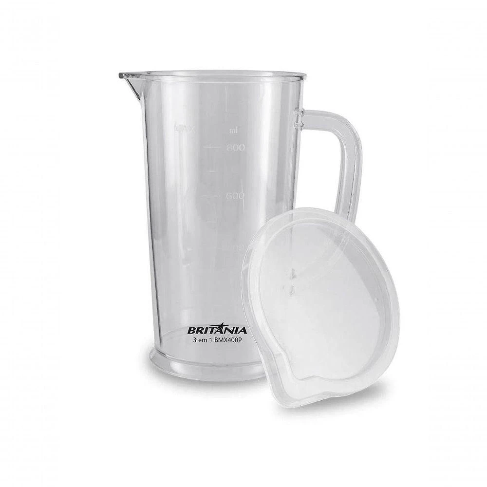 Mixer 3 em 1 Britânia BMX400P com Potência de 400W e 2 Velocidades na Cor Preto 220V