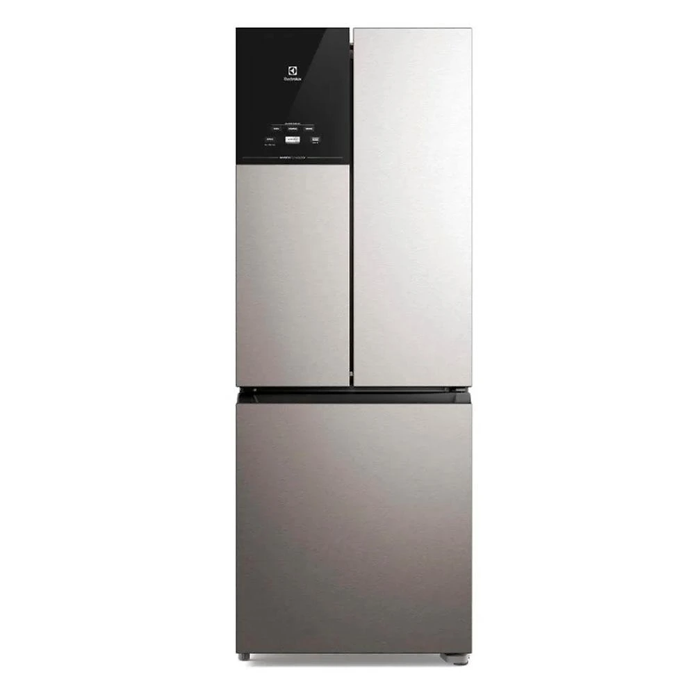 Geladeira Electrolux Frost Free Inverter IM7S 480 Litros, Efficient AutoSense 3 Portas, Inox - 220 Volts
