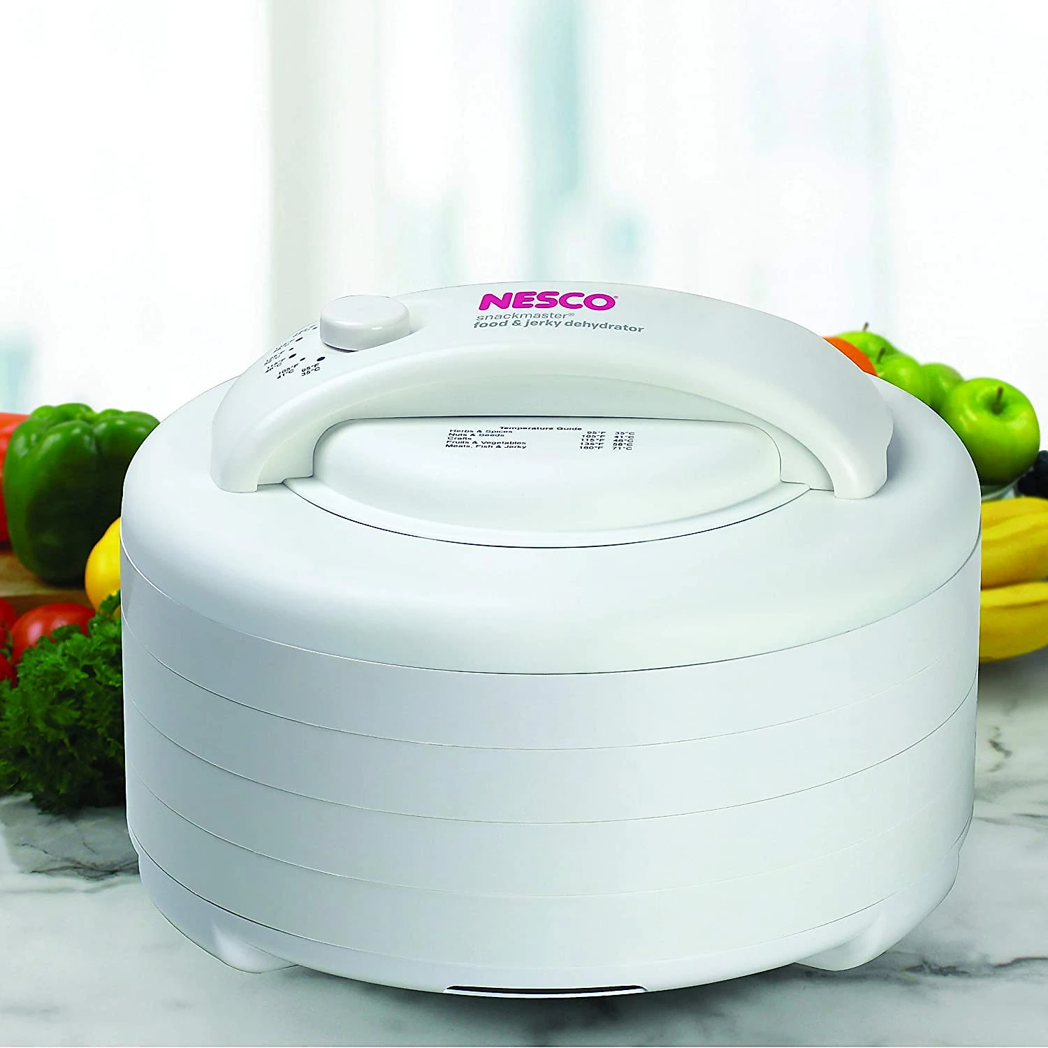 Nesco Desidratador de Alimentos 4 Bandejas 500W Branco 110V