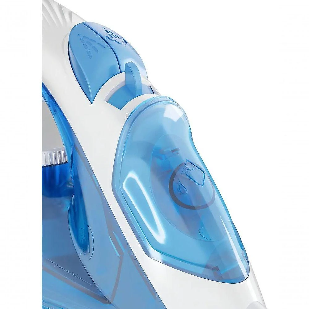 Ferro de Passar a Vapor Britânia BFV07 Base Antiaderente Azul 220V com Jato Extra