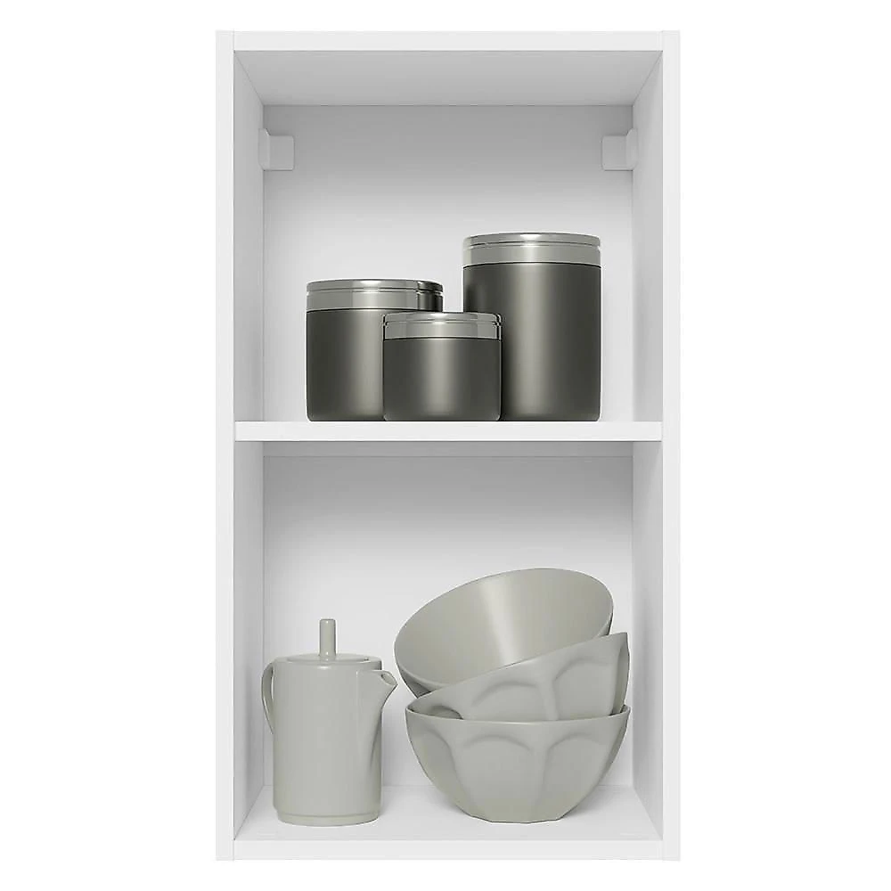 Armário Aéreo 100% Mdf 35 Cm 1 Porta Branco Brilho Acordes Madesa Branco