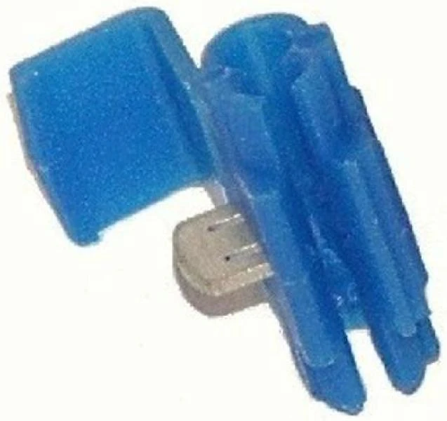 500Pçs Conector Derivação Emenda Cabos Fios Azul 1,5 A 2,5Mm