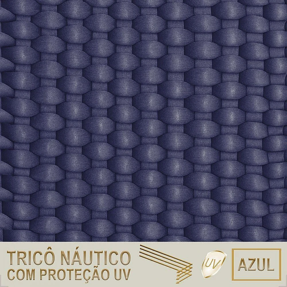 Rede Flutuante Para Piscina Trico Náutico Pequena Azul