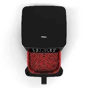 Fritadeira Elétrica Philco PAF65A Redstone 6,5L 1700W Air Flow Preta 110V