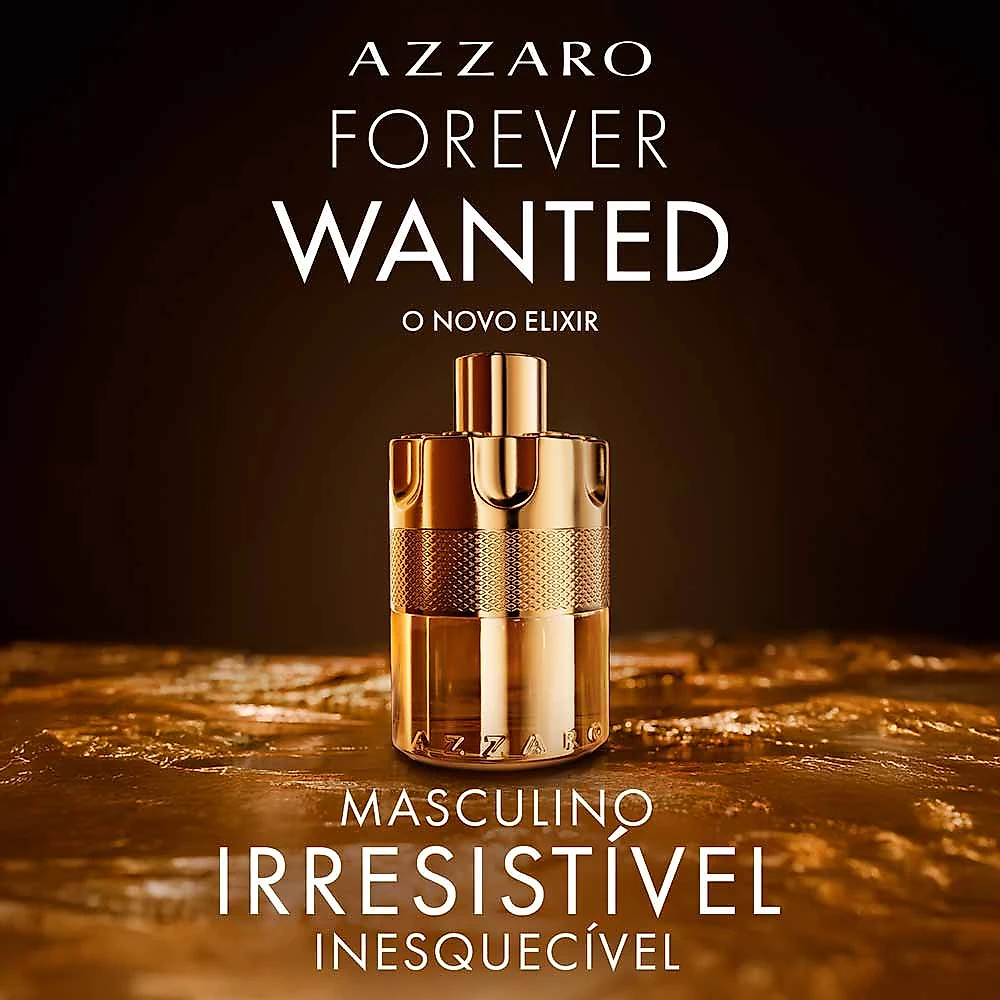 Perfume Wanted Forever Elixir Azzaro Masculino Parfum 100ml