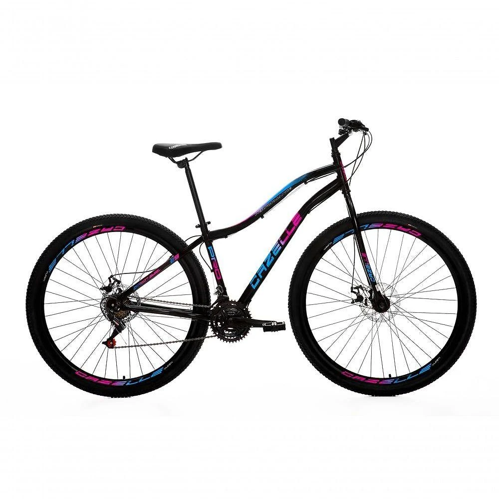 Bicicleta Cazelle Veneza Aro 29, Quadro 15.5, Freio A Disco Dianteiro E Traseiro, 21 Marchas