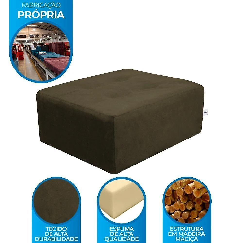 Cama Box Cachorro E Pet Luna Marrom Escuro