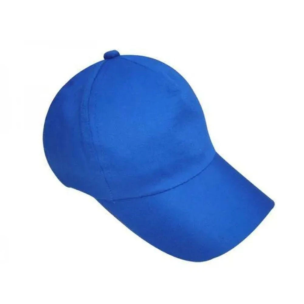 Boné de Segurança Worker Boné Uniforme Brim 100% Algodão Azul Kit 5 Peças