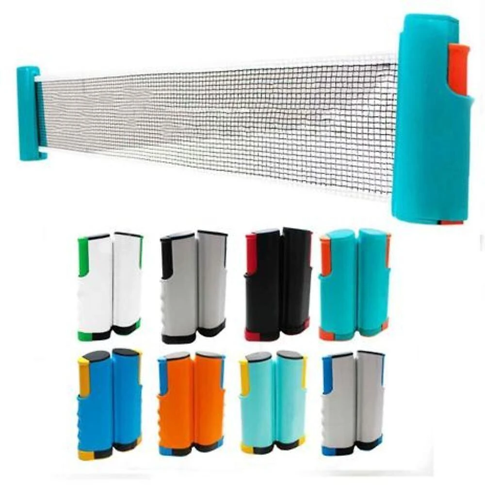 Rede Retrátil para Tênis de Mesa Rede Ping Pong 1,67m Universal Adaptável Portátil