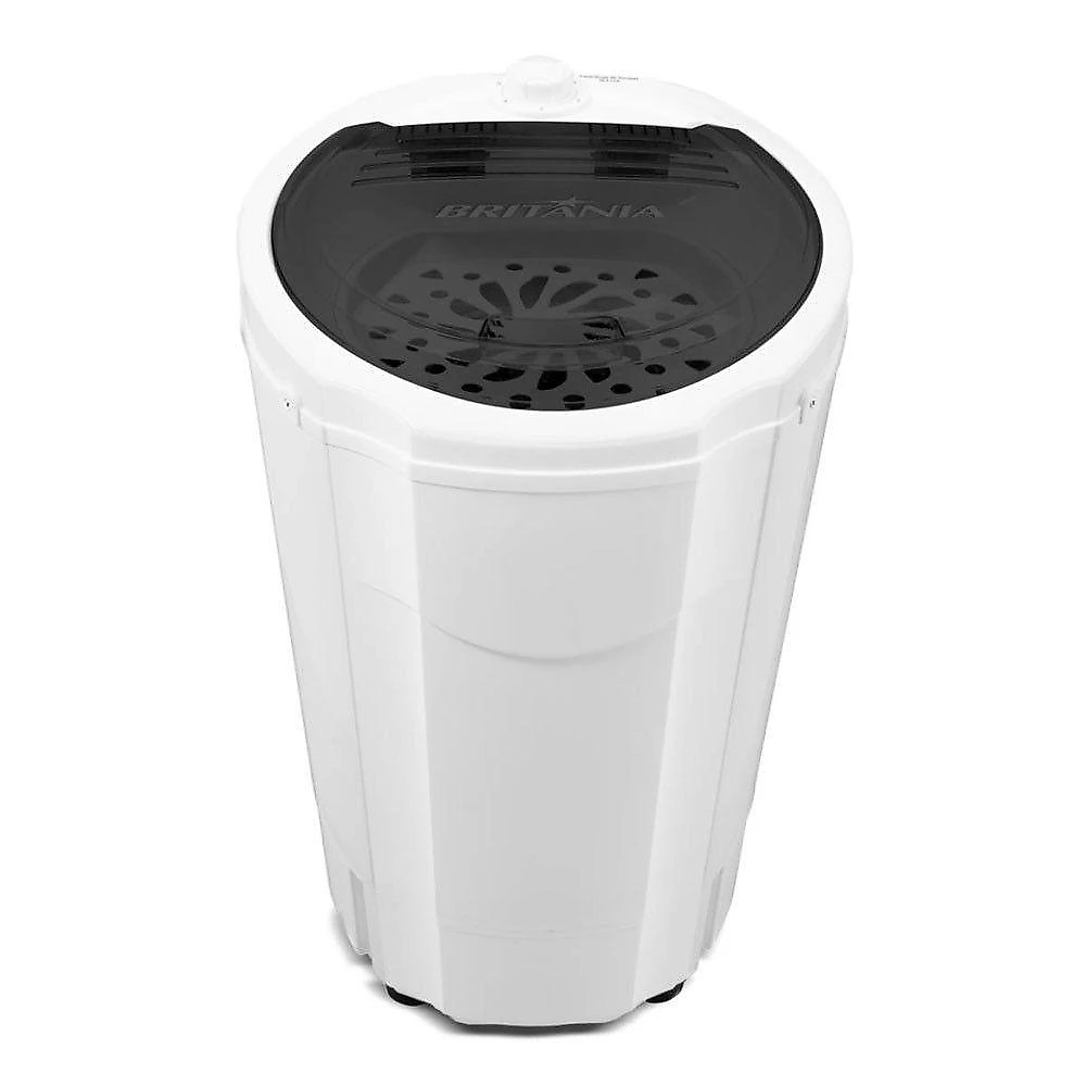 Centrífuga De Roupas 15kg Com Timer Britânia Branco/fume 110V