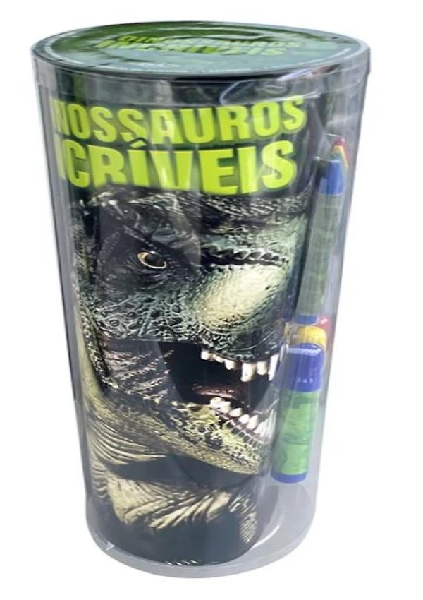 Tubo Historias Para Colorir - Dinossauros