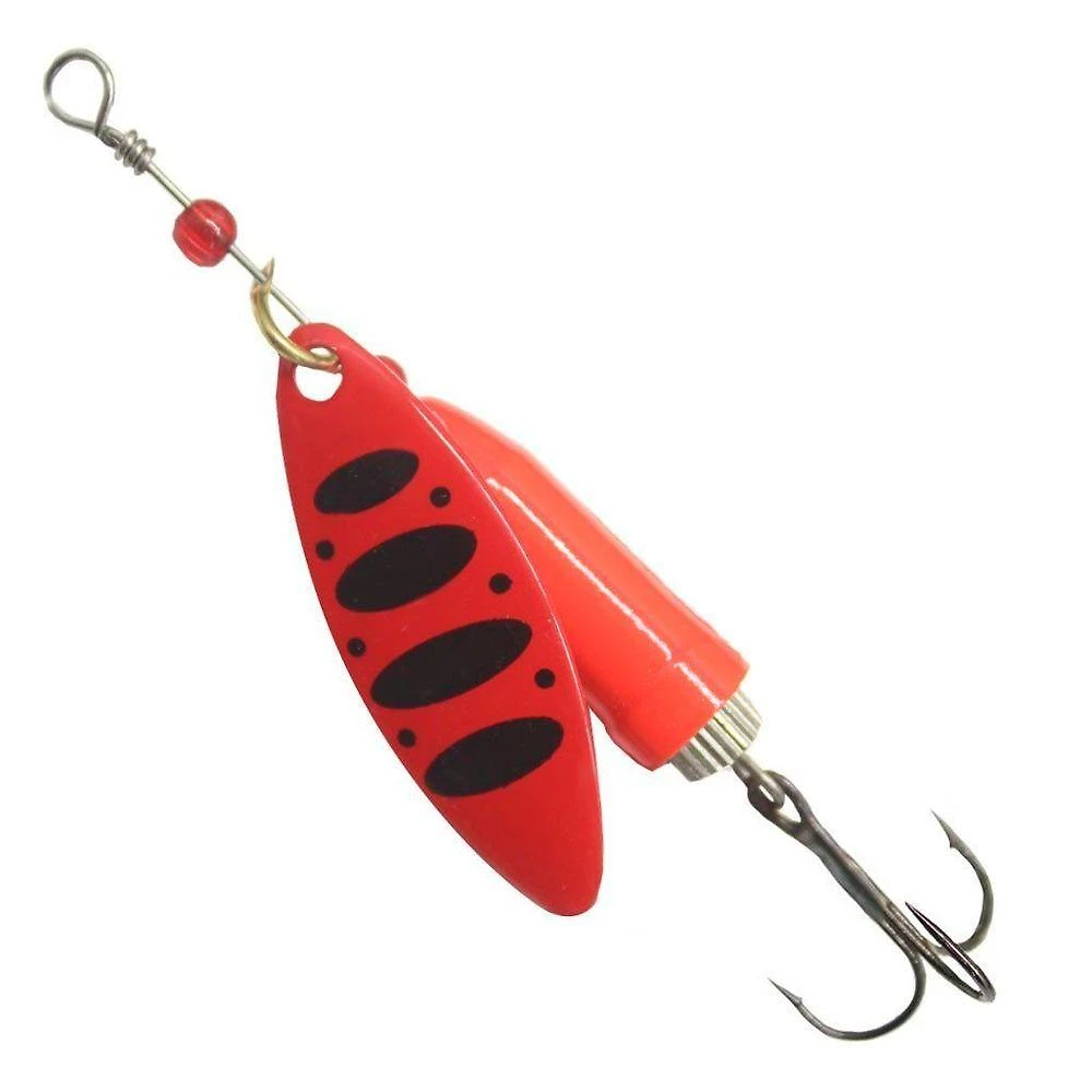 Kit 6 Iscas Artificiais Giratórias Spinner Colher De Metal 7g