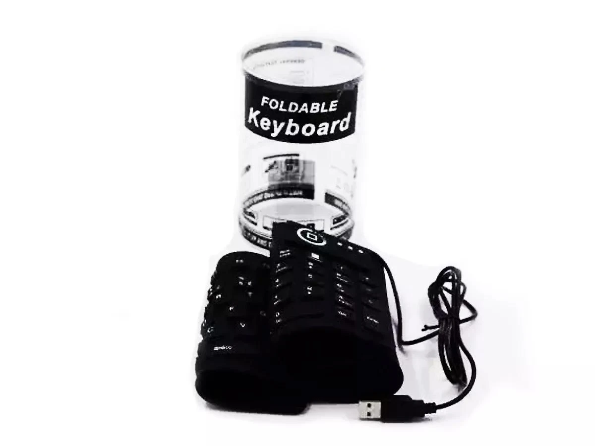 Miniatura Teclado Emborrachado Silicone Borracha Usb Xz-105 Homologação: 67131703257