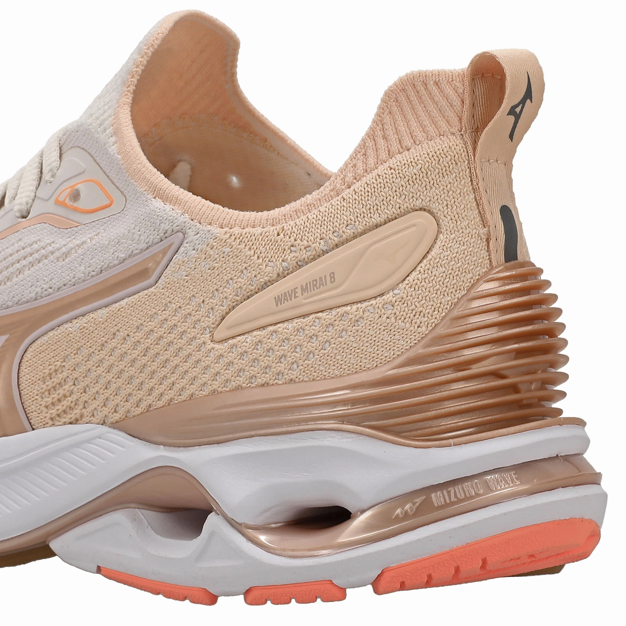 Tênis de Corrida Mizuno Wave Mirai 8 Feminino 34 Laranja
