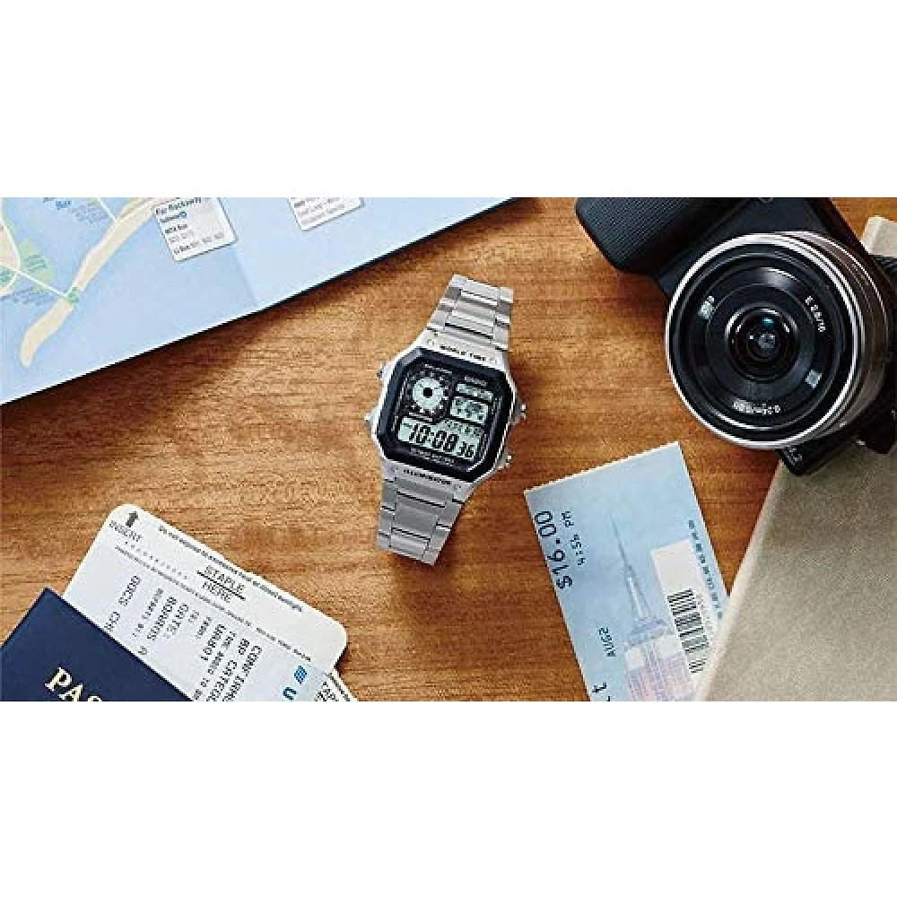 Miniatura Casio Relógio Masculino Digital Original AE1200WHD1AVCF