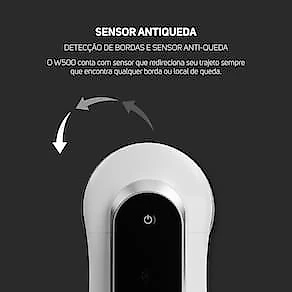 Robô de Limpeza WAP ROBOT W500 POLICLEANER 72W Controle Remoto Bivolt