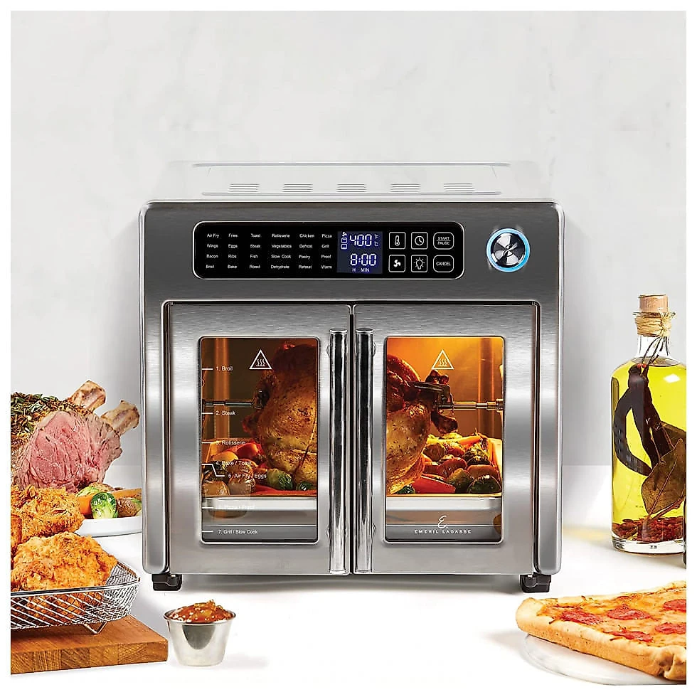 Forno Elétrico de Bancada 26 Litros com 3 Bandejas e Controle de Temperatura, 110V Emeril Lagasse
