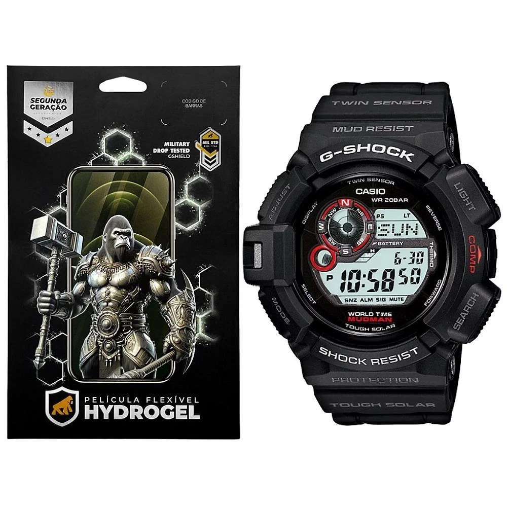 Película Para Casio Gw-9300 - Hydrogel Hd - Gshield