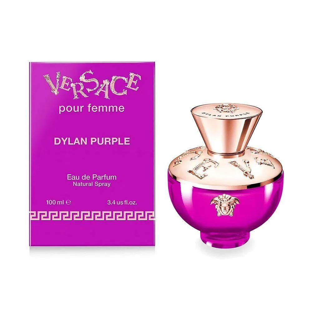 Perfume Dylan Purple Feminino Eau de Parfum Floral Frutal Almiscarado 100ML