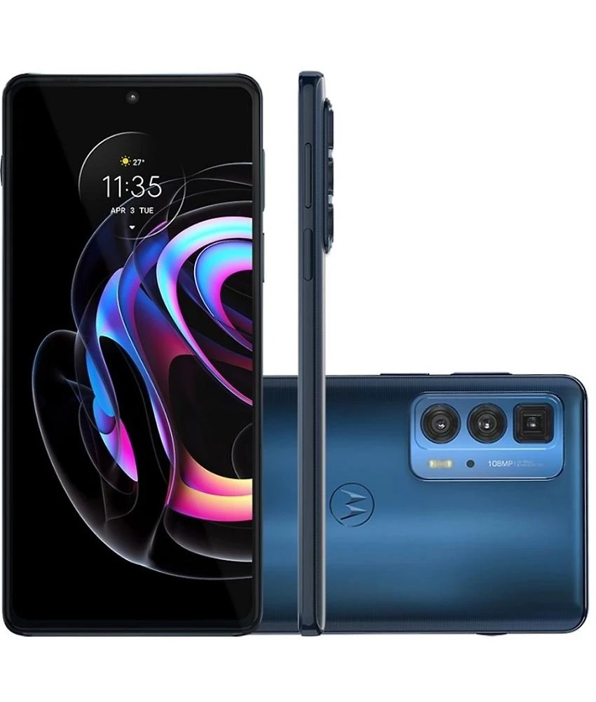 Usado: Motorola Edge 20 Pro 5G 256GB Azul Muito Bom - Trocafone