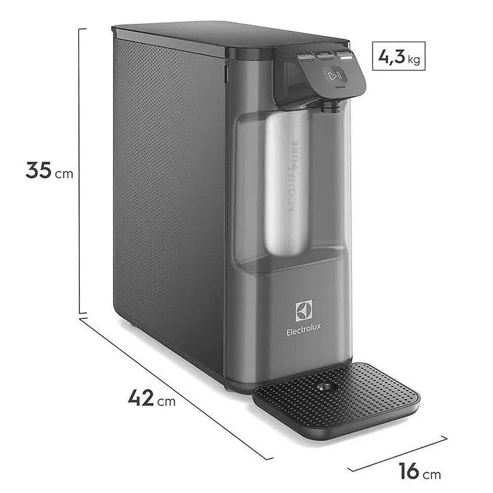Geladeira Electrolux Frost Free DFN41, 371 Litros, 220 Volts e Purificador de Água PE12G 220 Volts