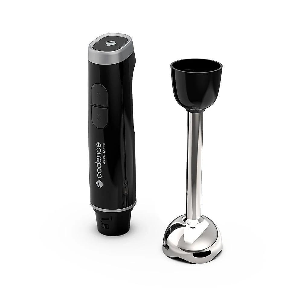 Mixer com copo cadence mix370 inox 350w 2 velocidades preto 110v