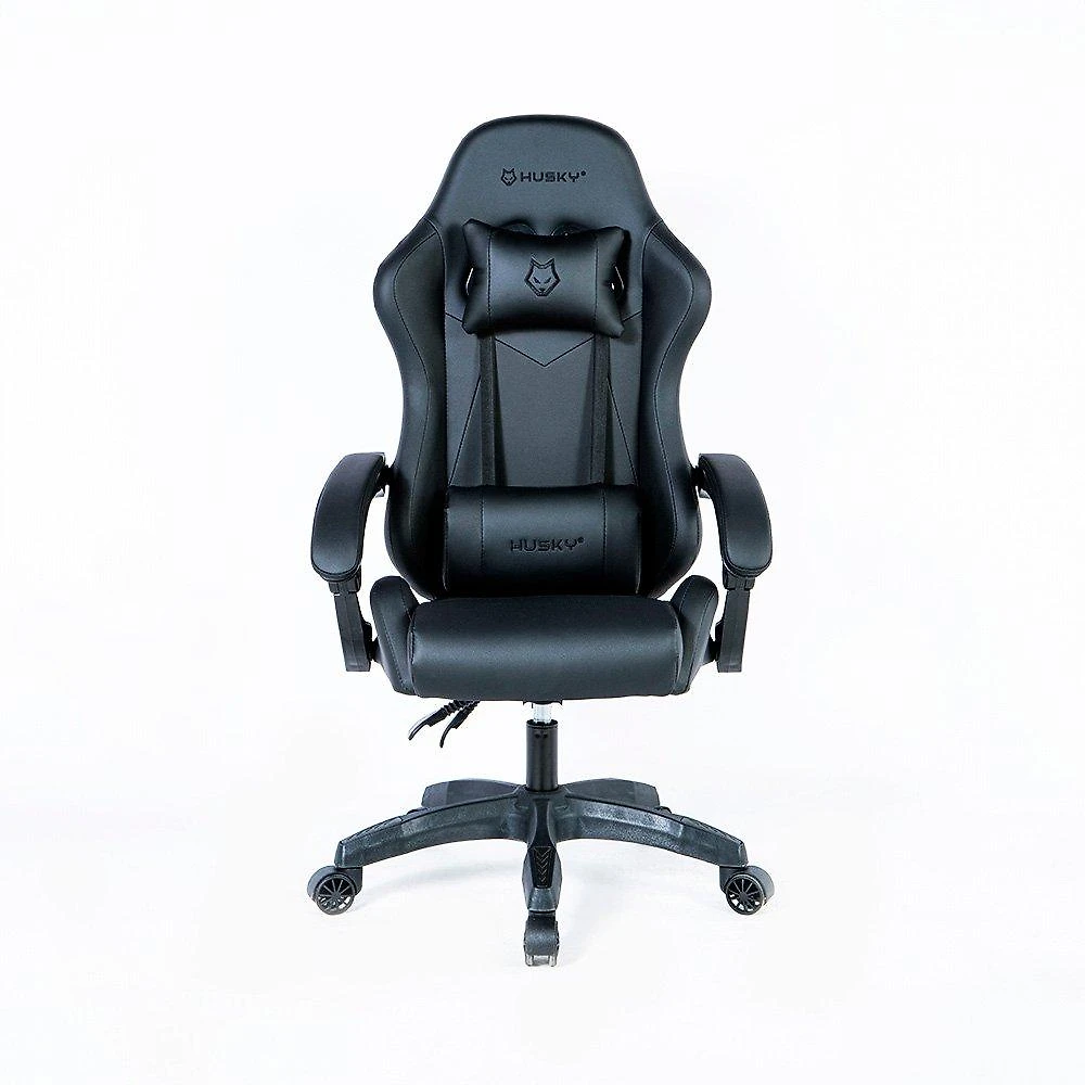 Cadeira Gamer Husky Storm 100, Até 120kg, Almofadas, Reclinável 135º, PU, Preta - HCG100PT