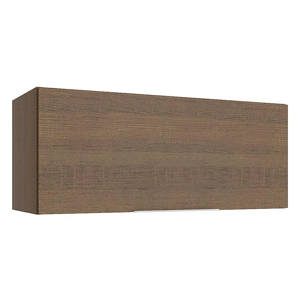 Armário aéreo madesa stella 80 cm 1 porta basculante - rustic