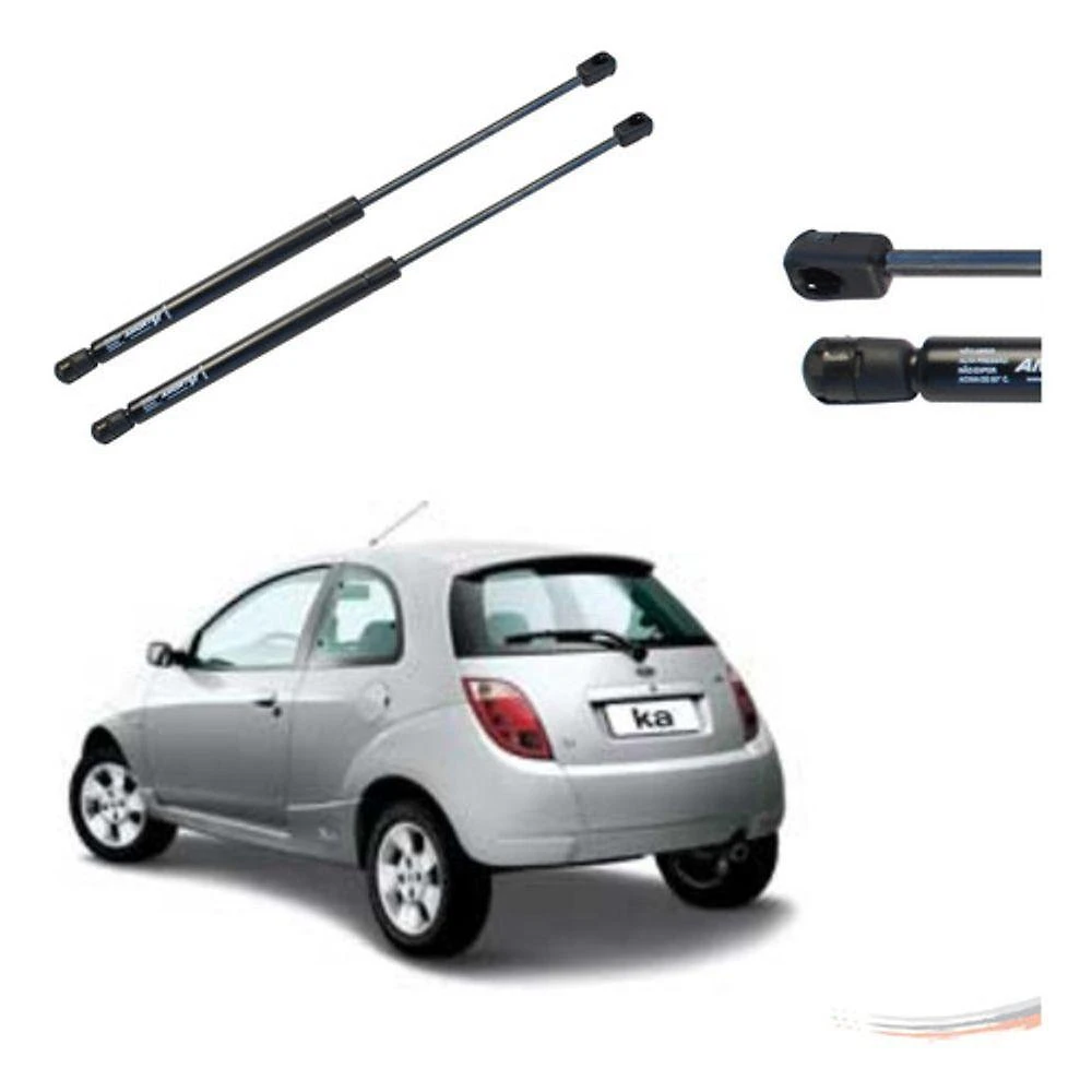 Amortecedor de Tampa de porta-malas Par Amortecedores Ka G1 02 a 07 [F103] para Ford Ka Amortex