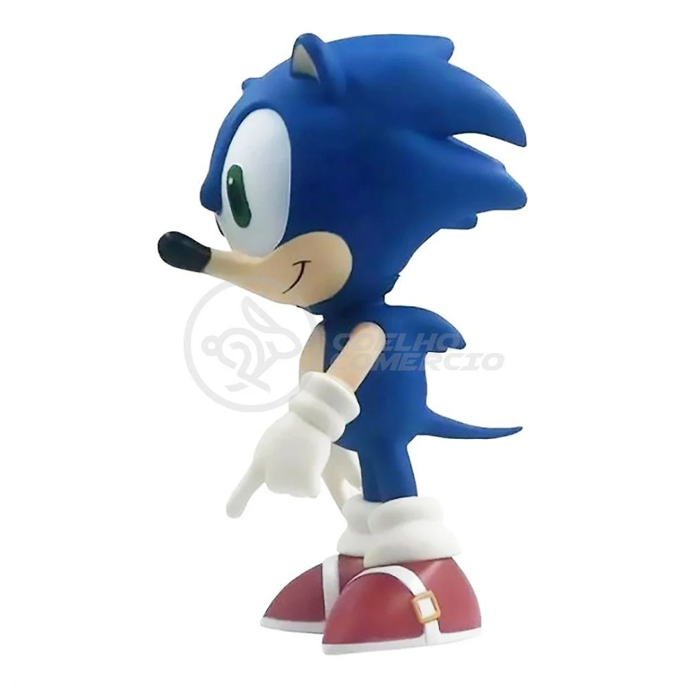 Boneco Action Figure Sonic Articulado 23cm