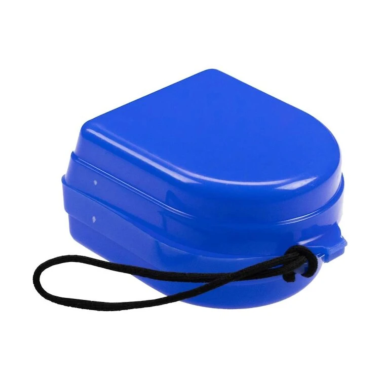 Estojo Poker Para Protetor Bocal Maxclean - Azul