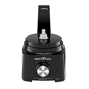 Multiprocessador Britânia 2 em 1 Compacto BMP950 Plus 300W Tecnologia Pro Maxx Preto 110V