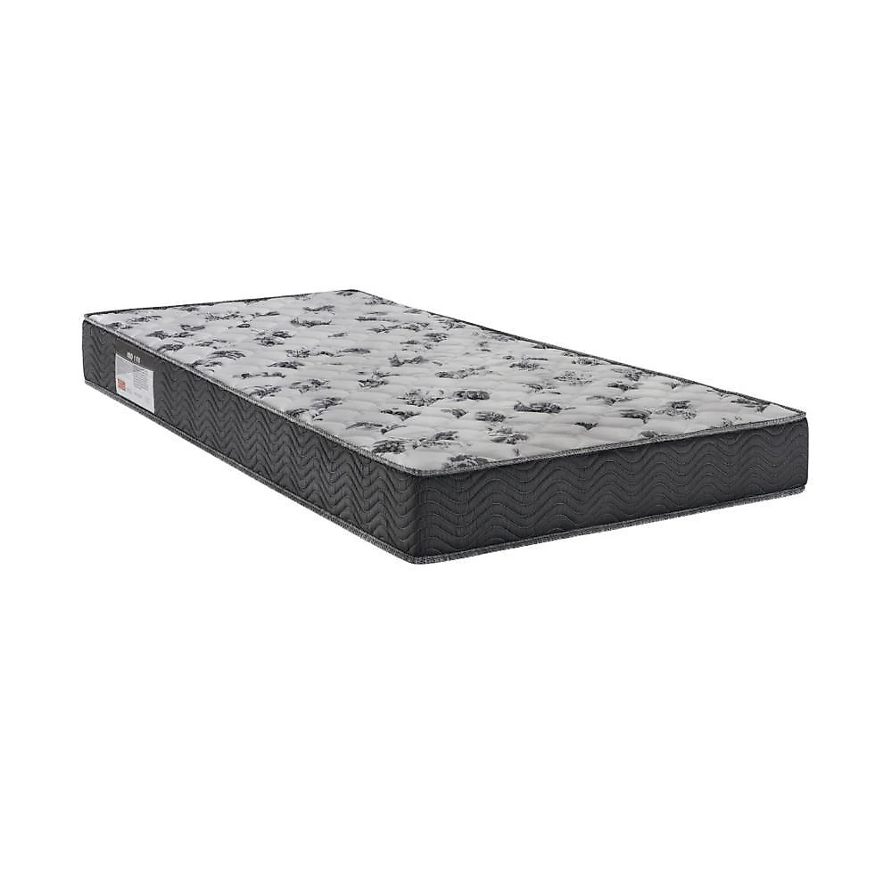 Cama Box com Colchão Solteiro Iso 100 D33 Espuma Branco Ortobom webcontinental-7899697086526