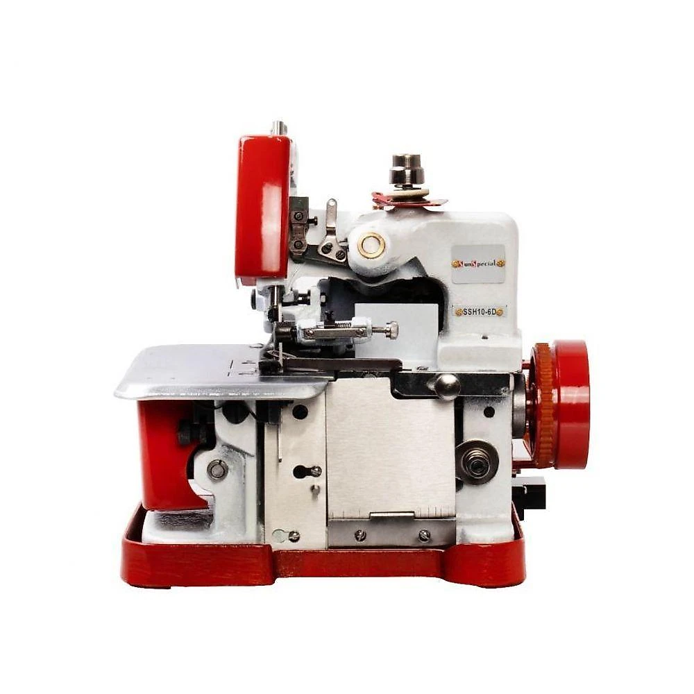 Overloque Gn1 Semi Industrial Vermelha Com Mesa 110v