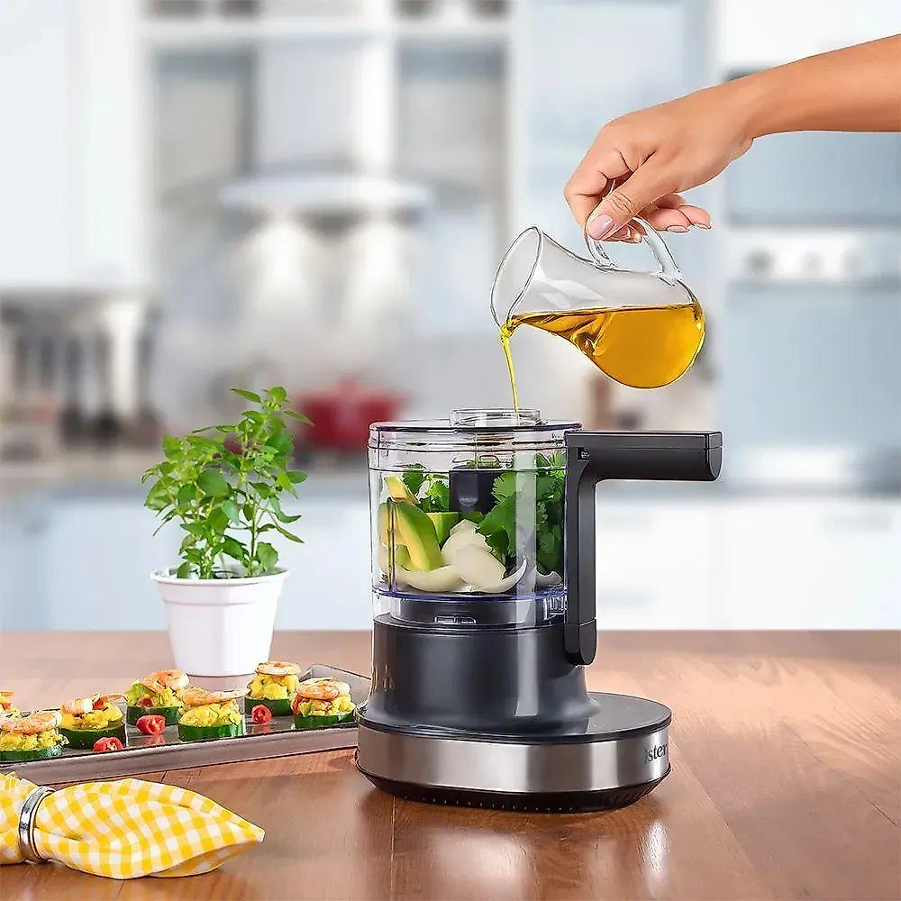 Kit Panela De Pressão Elétrica E Processador De Alimentos Oster 110V