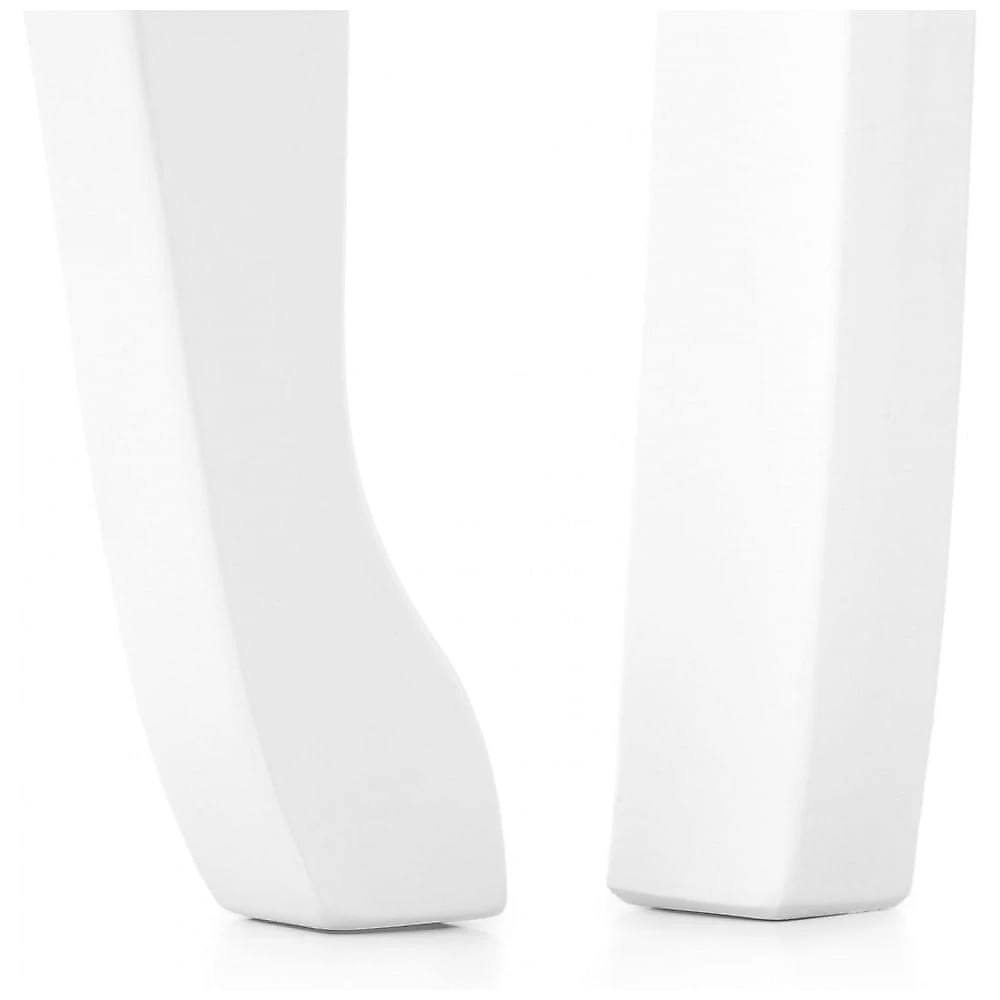Penteadeira infantil Guidecraft Classic White Vanity branca com espelho triplo e banqueta em madeira