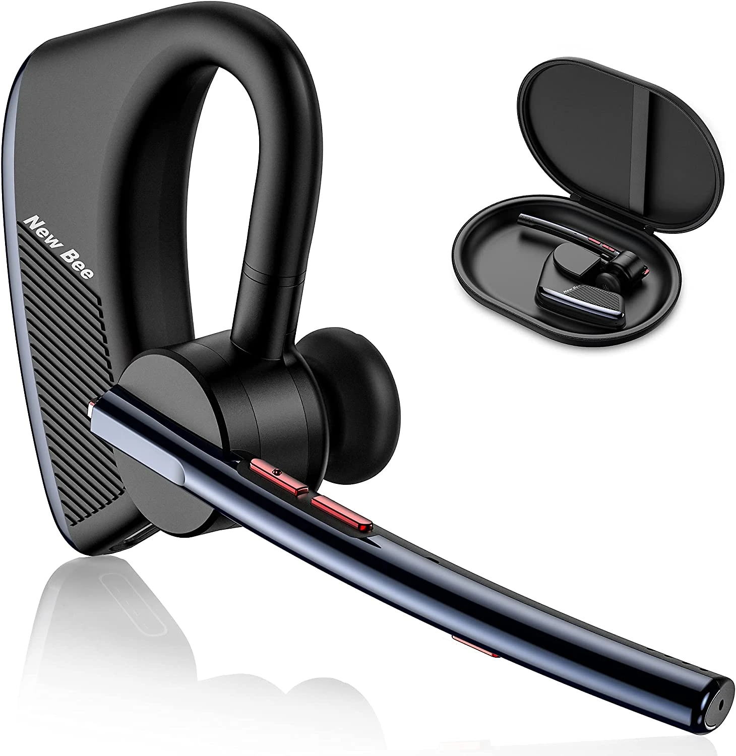 New bee Fone de ouvido sem Fio Headset Bluetooth para