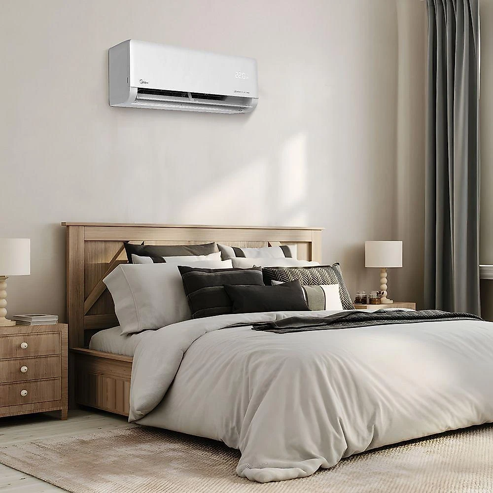 Ar condicionado tri split hw e cassete 1v midea 27000 btu (2x9+1x18) quente e frio 220v 38mbmta27m5