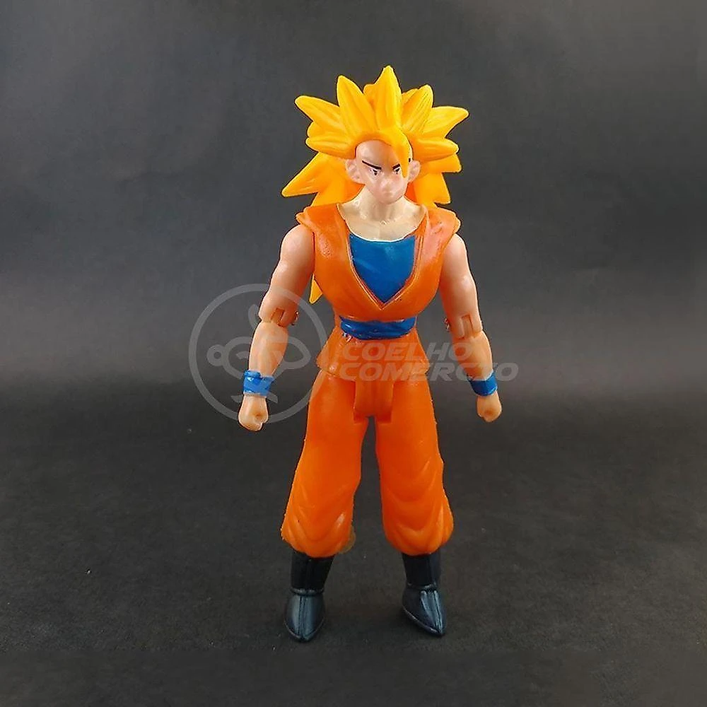 Kit 4 Bonecos Dragon Ball Z Action Figure Esféras Do Dragão