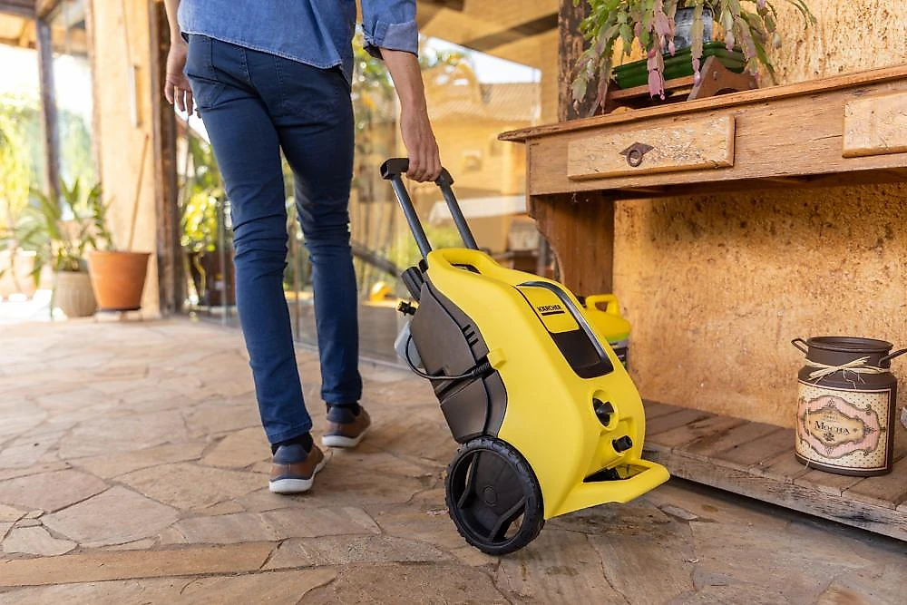 Lavadora de Alta Pressão Kärcher K3 Force 1815 PSI 1500W com Lança Turbo e Alça de Transporte 110V