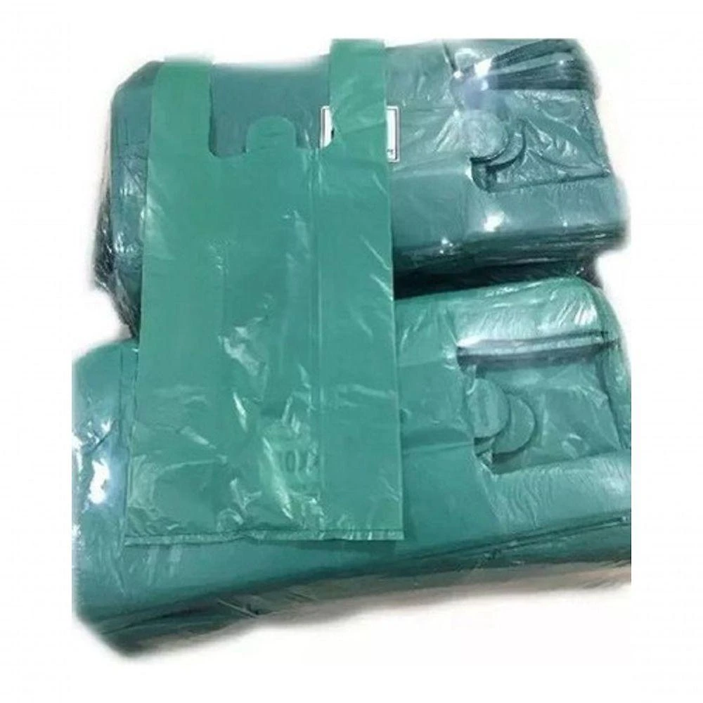 Sacola Plástica Reciclada 40x50 5KG Resistente Reforçada Transparente para Uso Geral Higipack