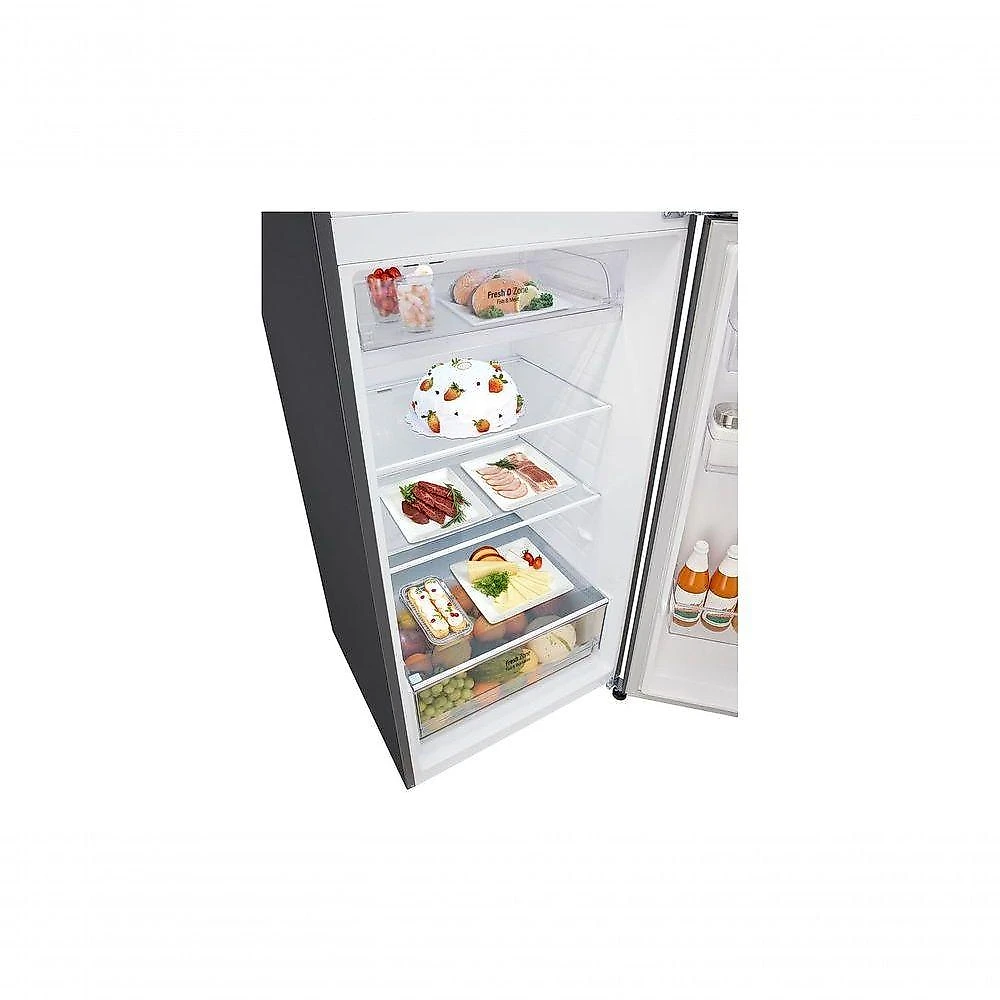 Geladeira LG Frost Free Inverter 461L Duplex Inox Look 220V
