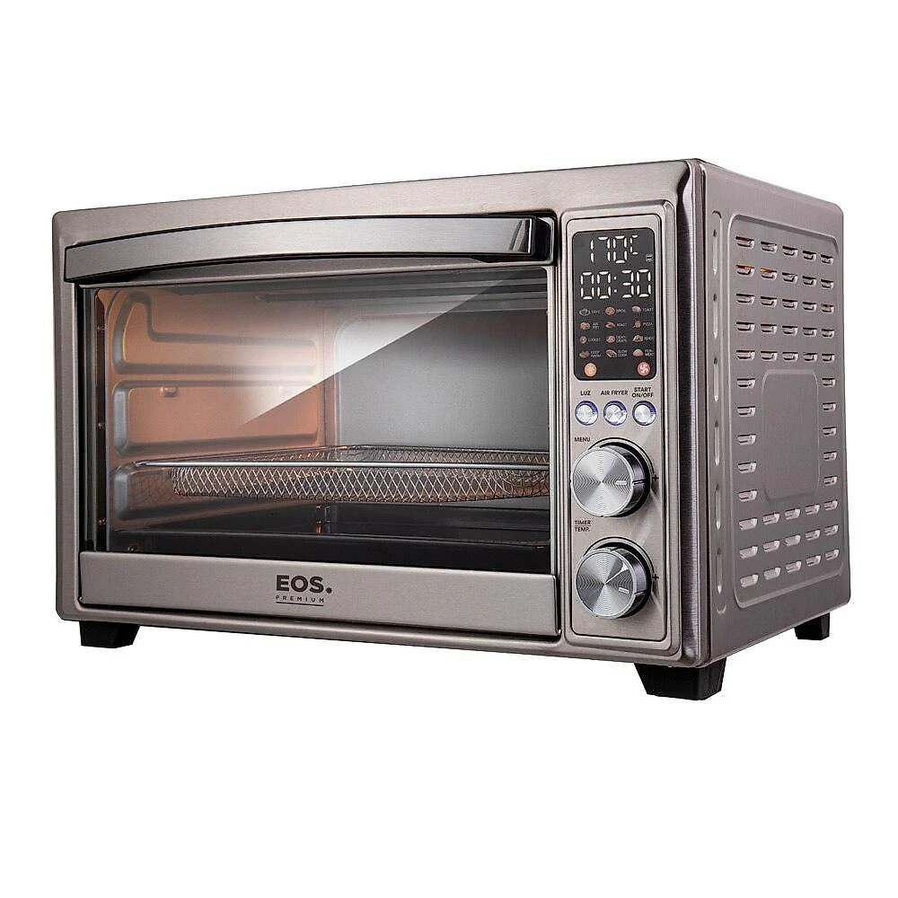 Forno e Fritadeira Air Fryer EOS 38 Litros Digital Premium Inox EAF40AID 110V