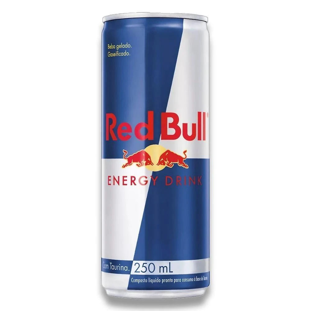 12 Energético Red Bull Energy Drink Original Lata 250ml