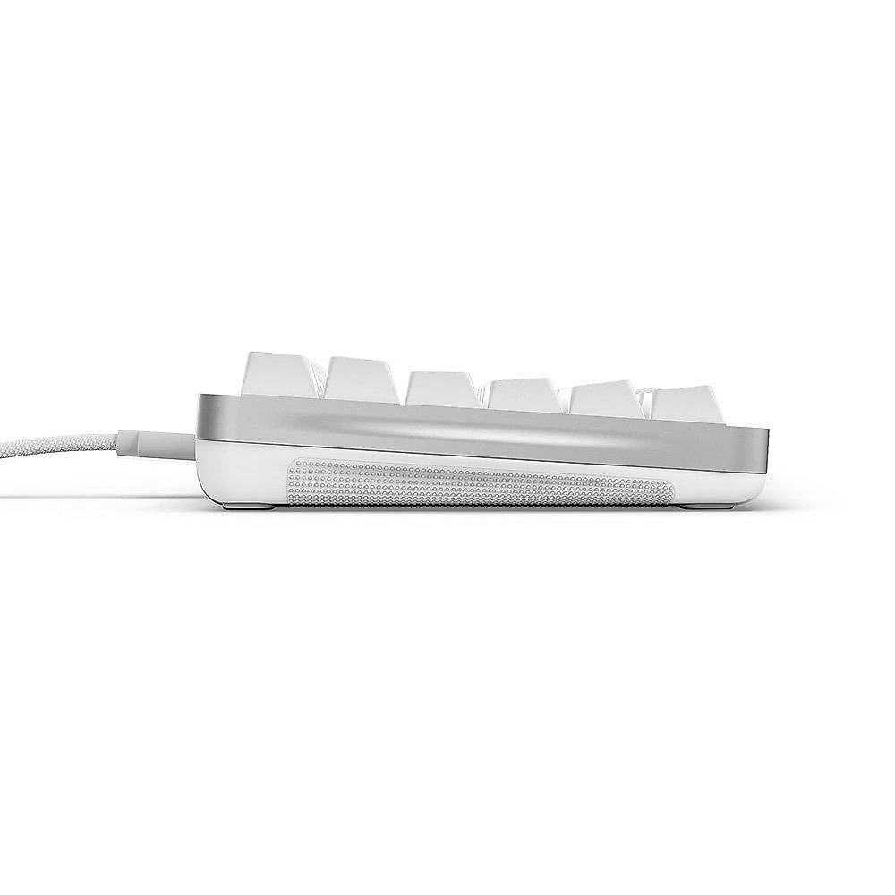 Teclado Magnético Gamer Sem Fio NZXT Function Elite MiniTKL, RGB, USB-C Removível, Branco - KB-101NW-US