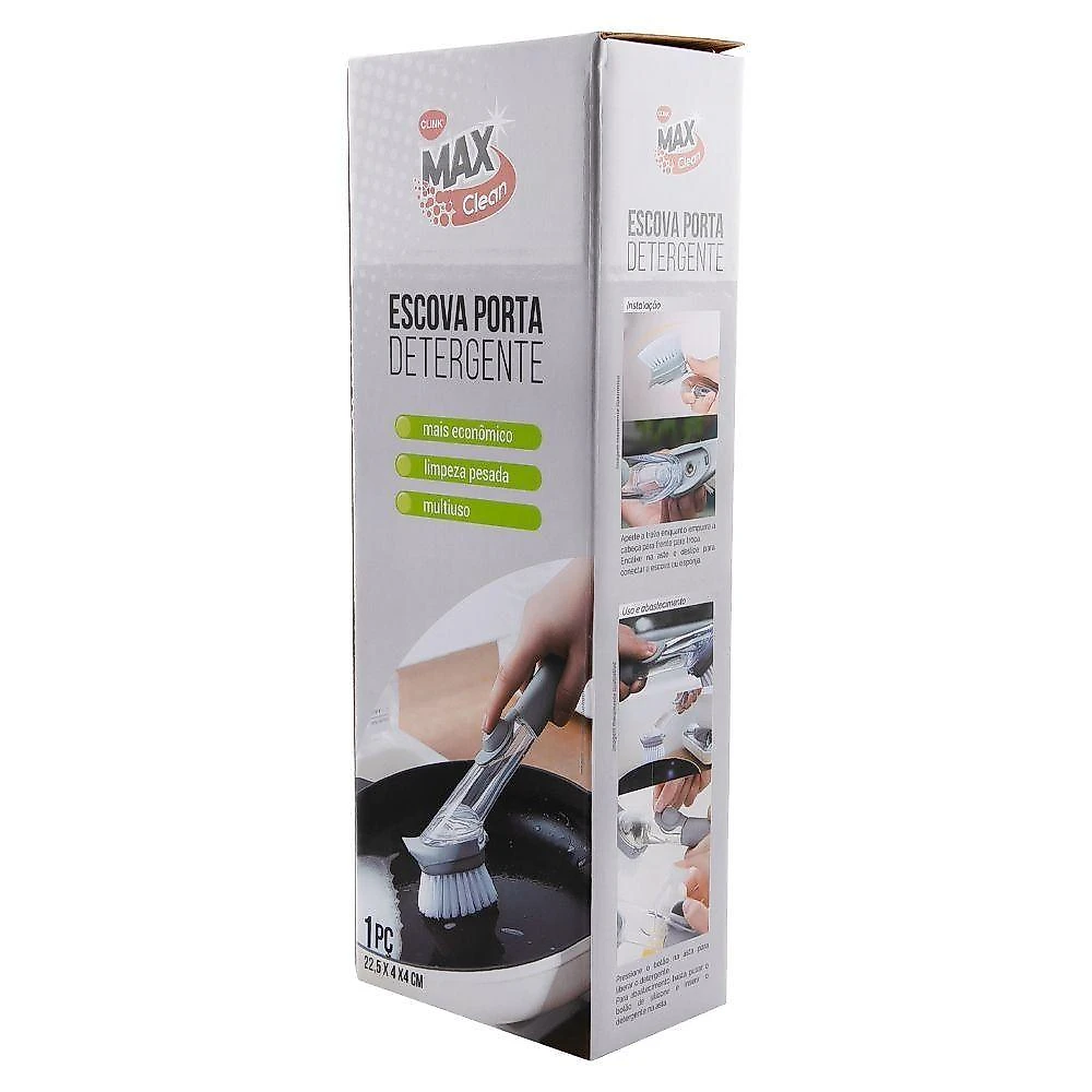 Escova Multiuso Lava-louça Com Porta Detergente