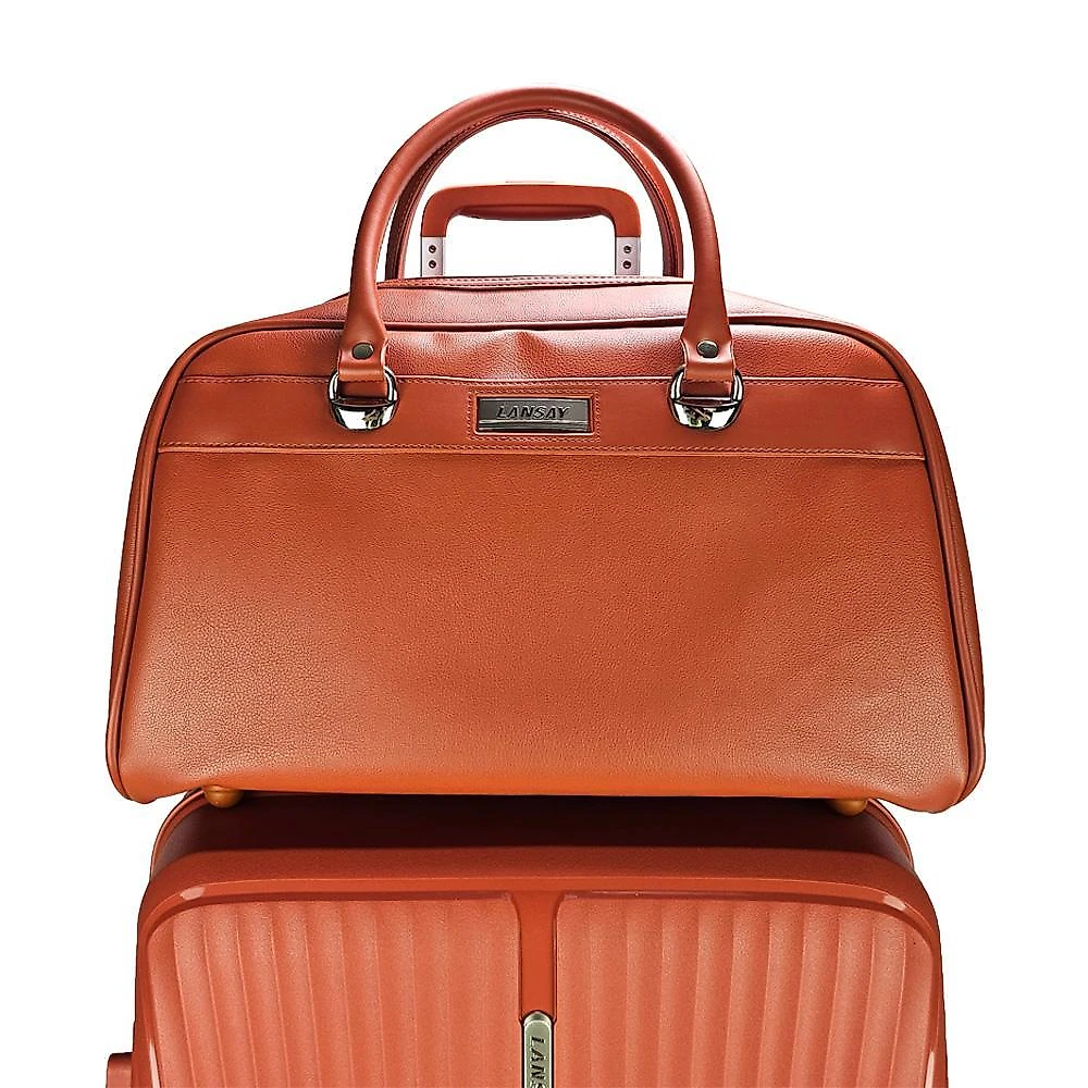 Bolsa de viagem g lansay noblesse - coral